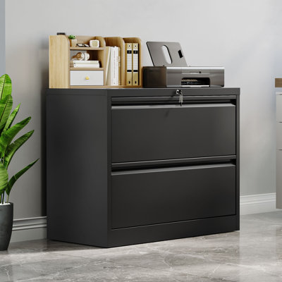 90cm Wide 2 -Drawer Steel File Cabinet