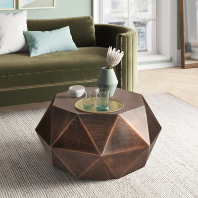 Almudena Solid Coffee Table by Union Rustic