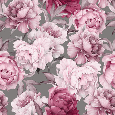 Murale 4 pièces Kylertown Peony