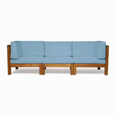 X-BACK 3 SEATER OUTDOOR SECTIONAL SOFA SET