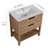 Rasharn 30.01'' Single Bathroom Vanity with Ceramic Top-1575624715-1575624716