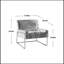 Fauteuil l 27,95 po Lopardo-98597597