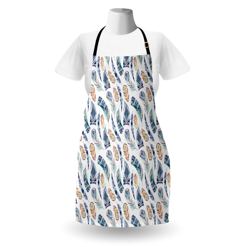 No Pattern Bib Apron
