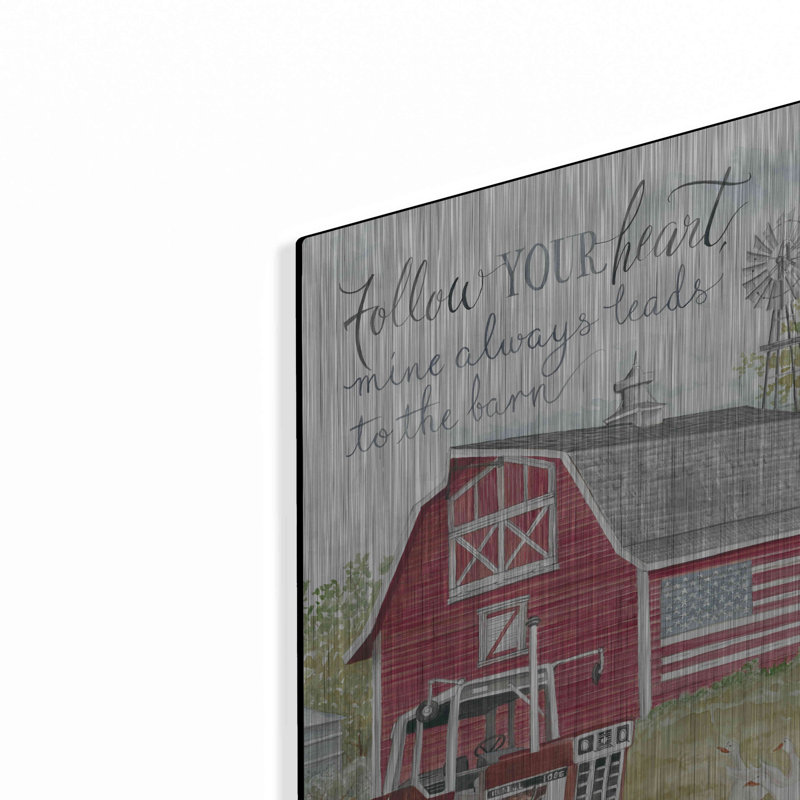 «Follow Your Heart» par Cindy Jacobs, H 16 po x l 12 po