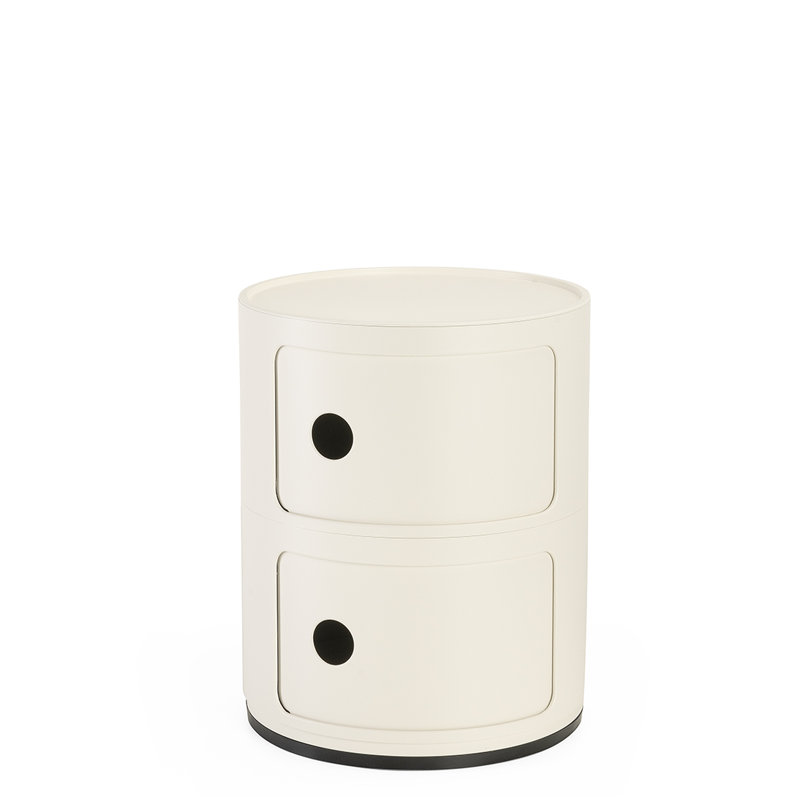 Componibili End Table, White