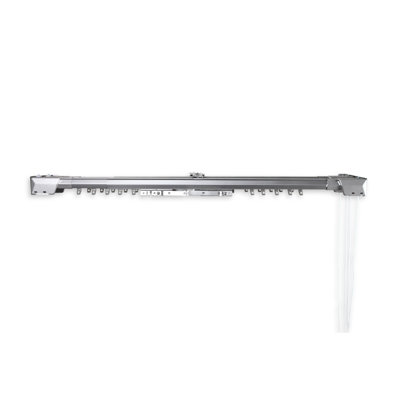 Bembry Adjustable Center-Open/One-Way Double Curtain Rod