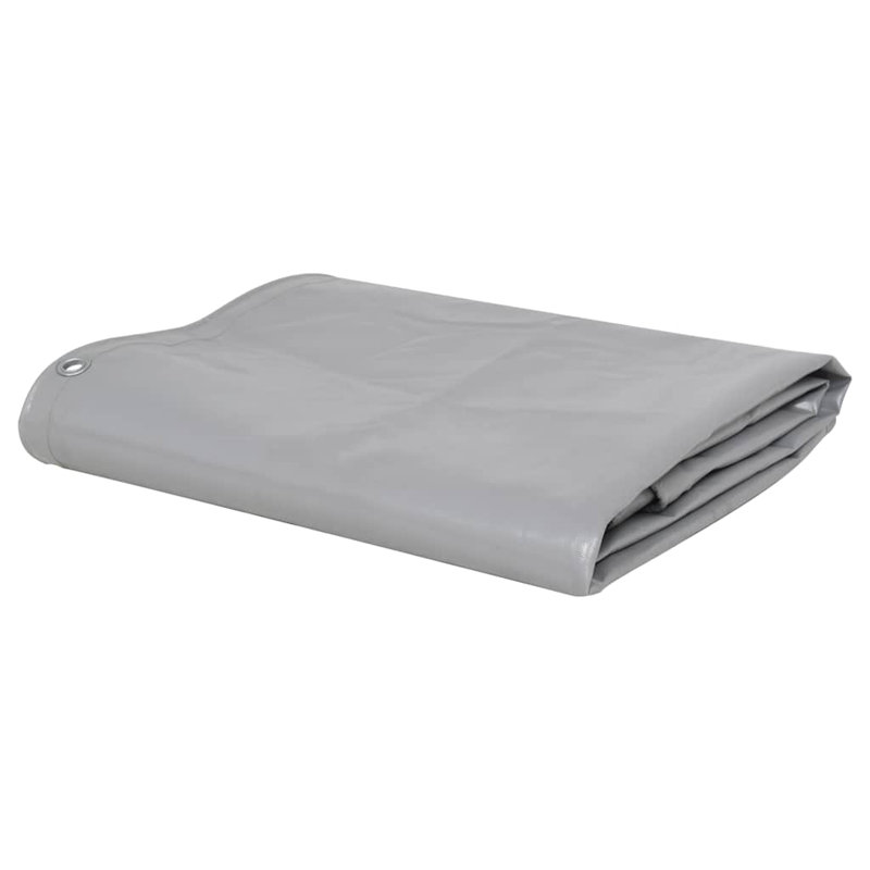Bâche vidaXL, Gris, L 157,5 po x P 236,2 po
