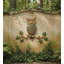 Décoration murale henné hibou - auburn