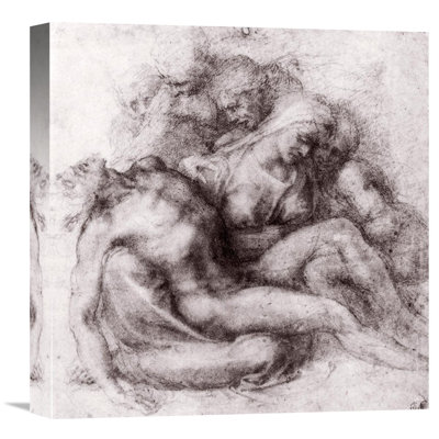 " Lamentation Over the Dead Christ " by Michelangelo Graphic Art Print