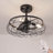 22" Aric 3 - Blade Standard Ceiling Fan with Light Kit Included-672948007