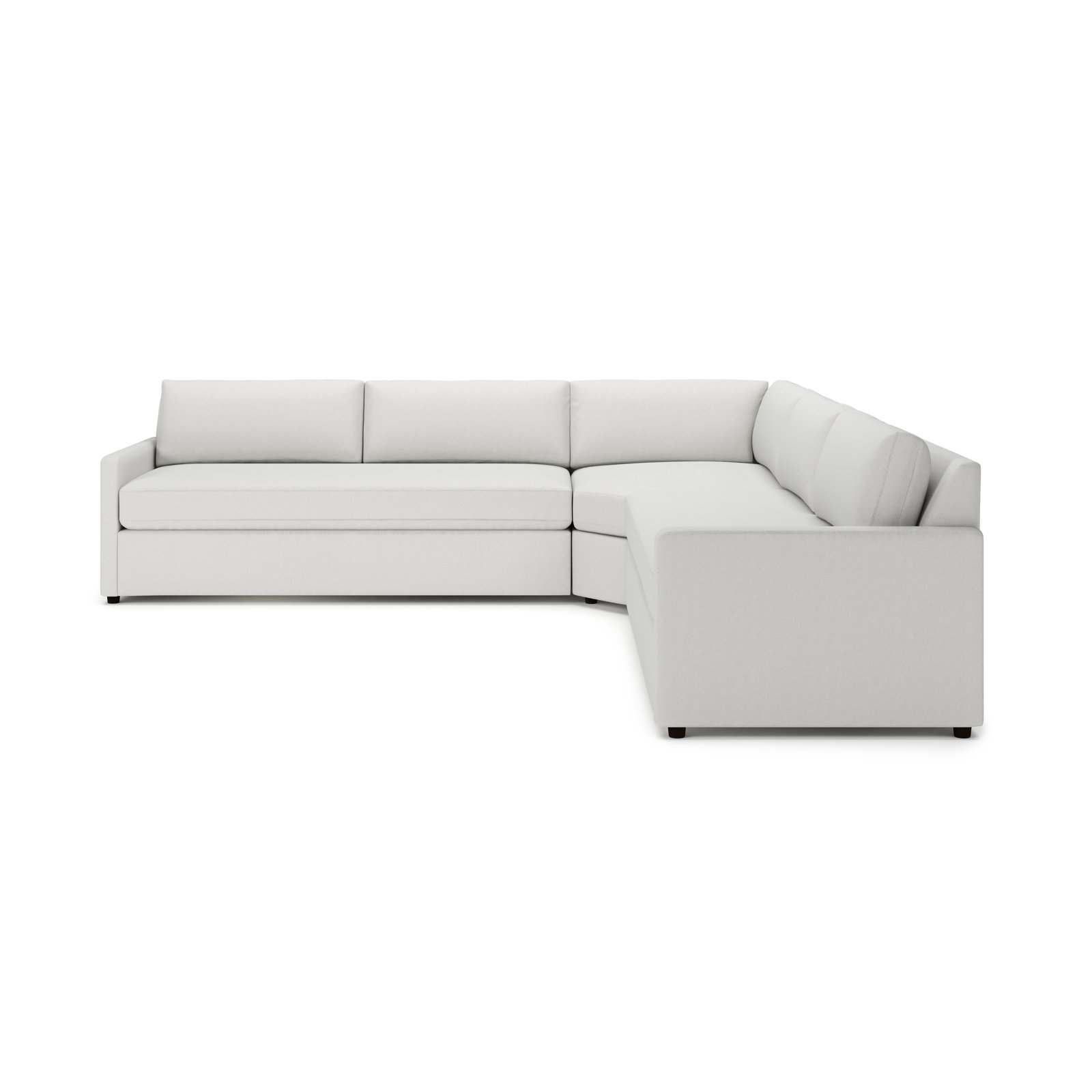Damari Sectional, Macarena Beige Basketweave