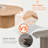 70.8" Oval Dining Table for 4, Modern Farmhouse Wood Kitchen Table for 6, Rustic Large Dinner Table for Dining Reception Room-423709607