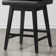 Aleksy Swivel Solid Wood Counter Stool