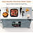 Versatile Outdoor Grill Cart With Storage, Spice Rack, Paper Towel Holder, And Lockable Wheels-249557412