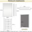 Medicine Cabinet With Beveled Mirror& Removable Shelves, Recess or Surface Mount,No Assembly-2146422320