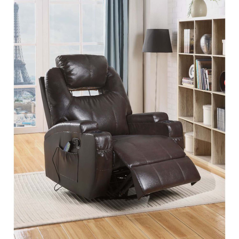 Fauteuil inclinable et berçant Waterlily Motion, Brun