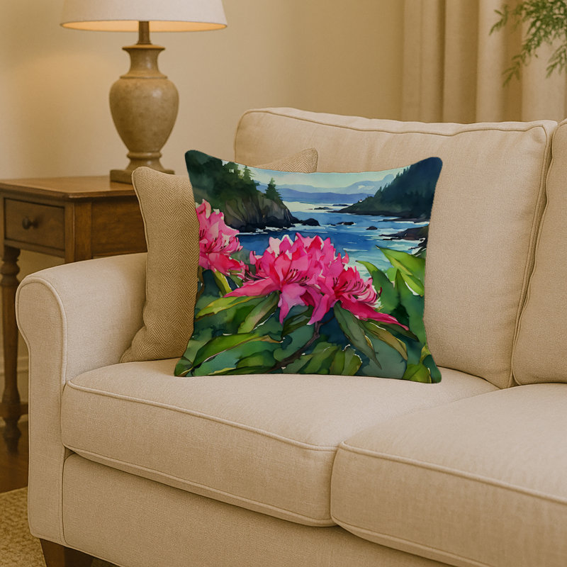 Coussin Washington, Carré 14 po