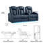 Fauteuil de cinéma inclinable Power Zero Gravity-1880756062