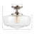 Tatem Glass Semi Flush Mount-403226093