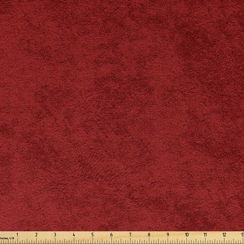 Tissu performance Ambesonne, Rouge