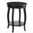 Black End Table with 1-Drawer
