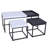 Ensemble de tables basses 3 pièces Alpha Home-612100789