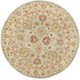 Samuel Oriental Handmade Tufted Wool Gray Blue/Beige Area Rug