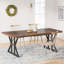 Galatea Metal Base Dining Table-125420935
