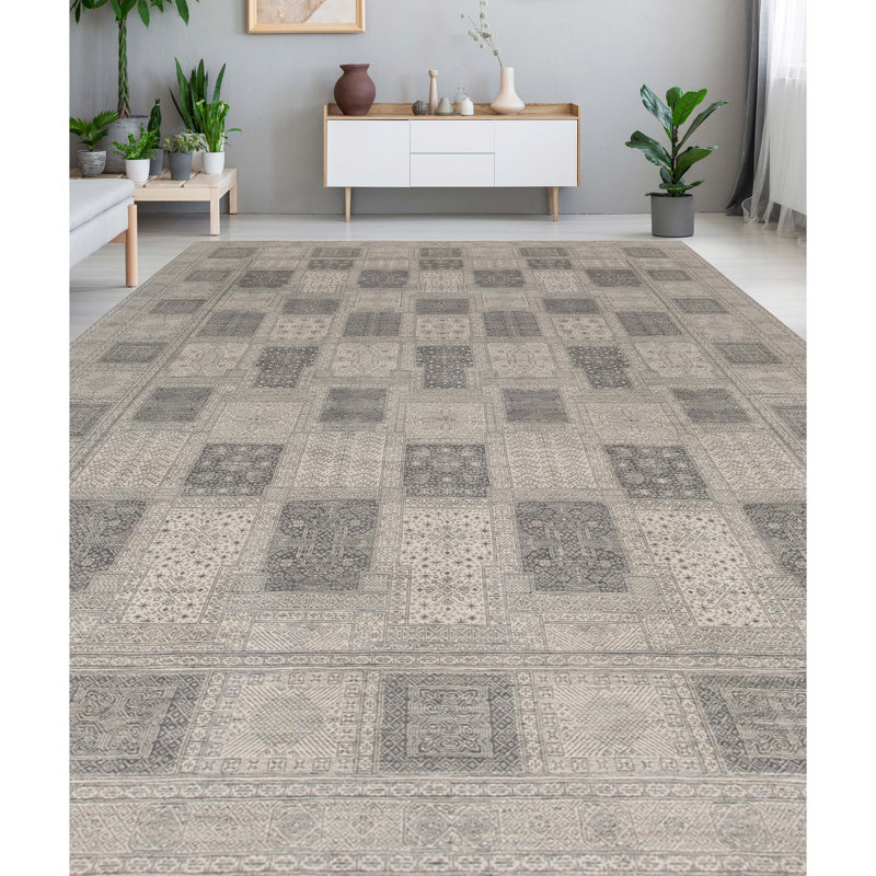 Signature Wool Patchwork Area Rug