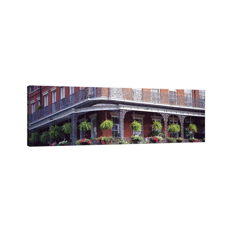Jackson Square, French Quarter, New Orleans, Louisiana, USA 1 Piece Wrapped Canvas Panoramic Wall Art
