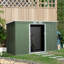 9 ft x 4 ft Metal Garden Shed