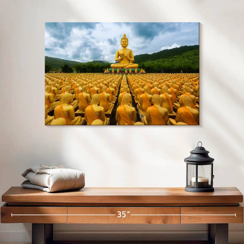Bouddha Adella, H 16 po x l 24 po