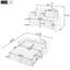Canapé-lit convertible 55,9 po avec trois ports USB-1268279201