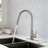 Kitchen Faucet With Pull Down Sprayer-119337314