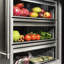 ZLINE Autograph 30 in. Column Refrigerator with Graphite Gray Interior and Champagne Bronze Accents-594561990