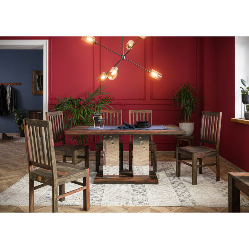 Tambora Solid Wood Top Dining Table, H76 x L178 x W90cm
