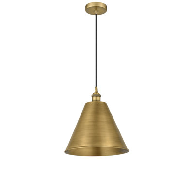Luminaire suspendu conique 1 lumière