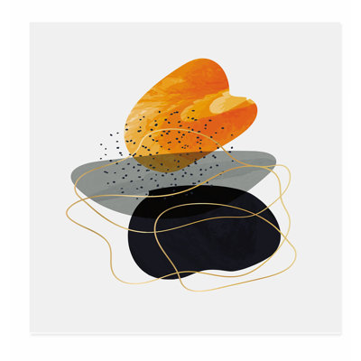 «Abstract Balance I», reproduction d'art moderne sans cadre Mid-Century