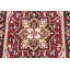 Tapis indien rouge à motif géométrique 3x5