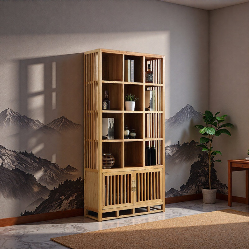 Nouvelle bibliothèque de style minimaliste chinois