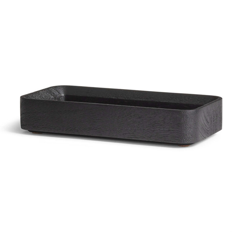 Square One Wood Stackable Desk Organizer