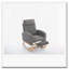 Chaise berçante avec pieds en bois massif-1099353834