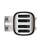 Smeg TSF03 50s Style Retro Four Slice Toaster-50276630