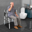 Fauteuil réglable réglable avec roulettes pliable