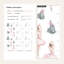 Papier peint blanc sur fond blanc avec ballerine-756520147