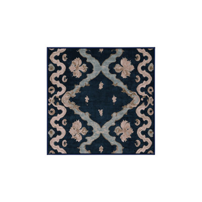 Machine Washable Gray Area Rug