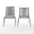 Outdoor Stacking Dining Side Chair