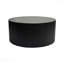 35,83 po Table basse ronde salon élégant et minimaliste Wave Stripe moderne tambour cercle pour salon chambre à coucher noir