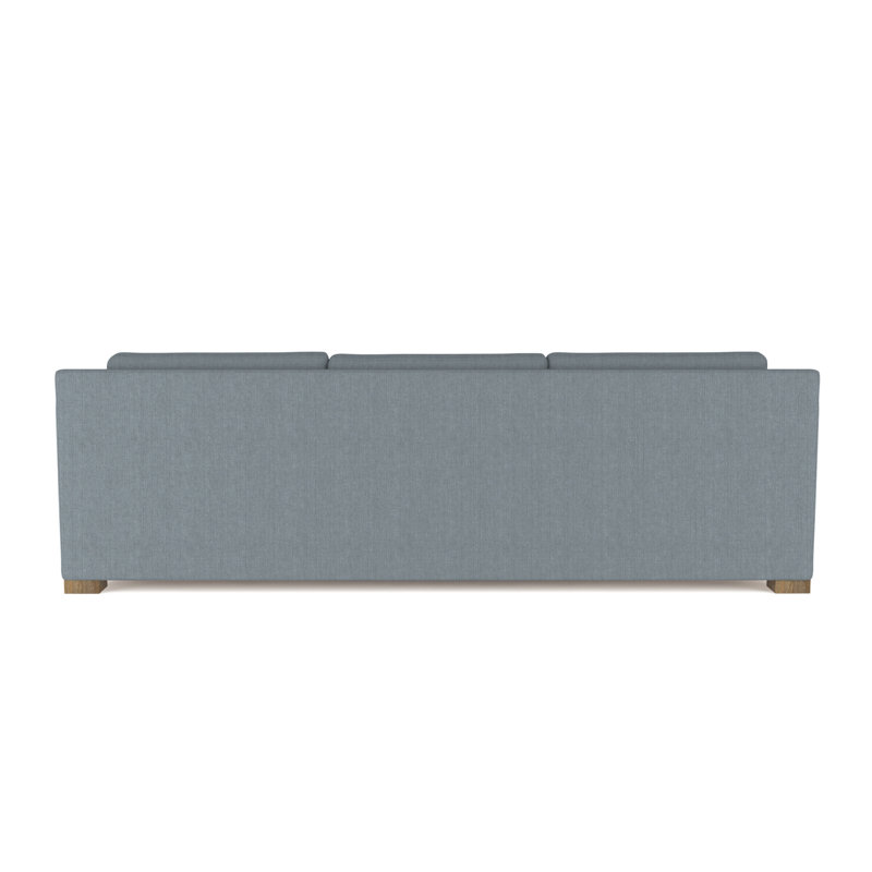 Canapé Mercer, H 33,5 po x l 108 po x P 39 po, Brume de lin Box Weave, Patiné