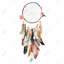«Woman's Dream Catcher» - reproduction matte encadrée brune pour la décoration